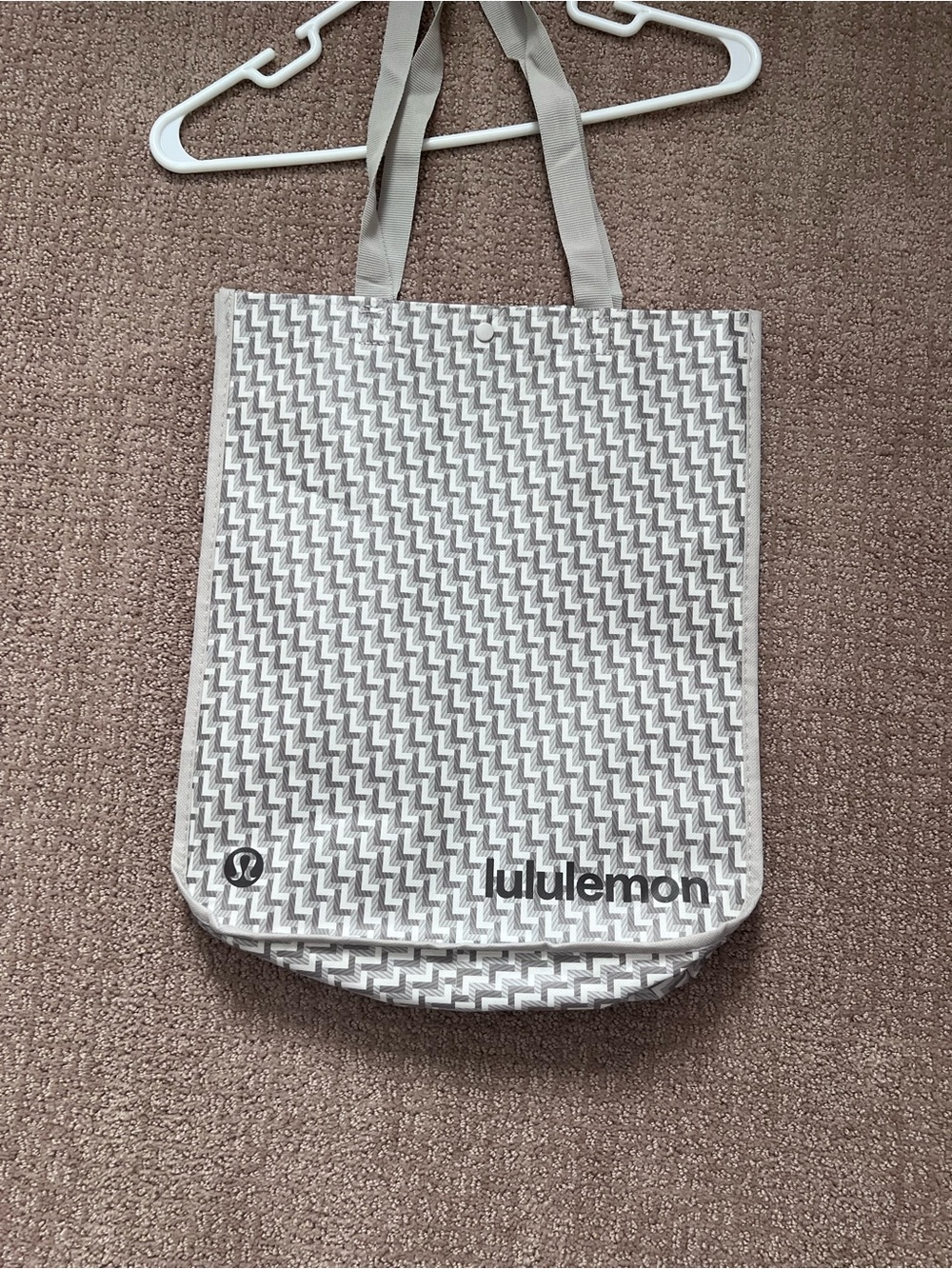 Lululemon Chevron Tote Bag